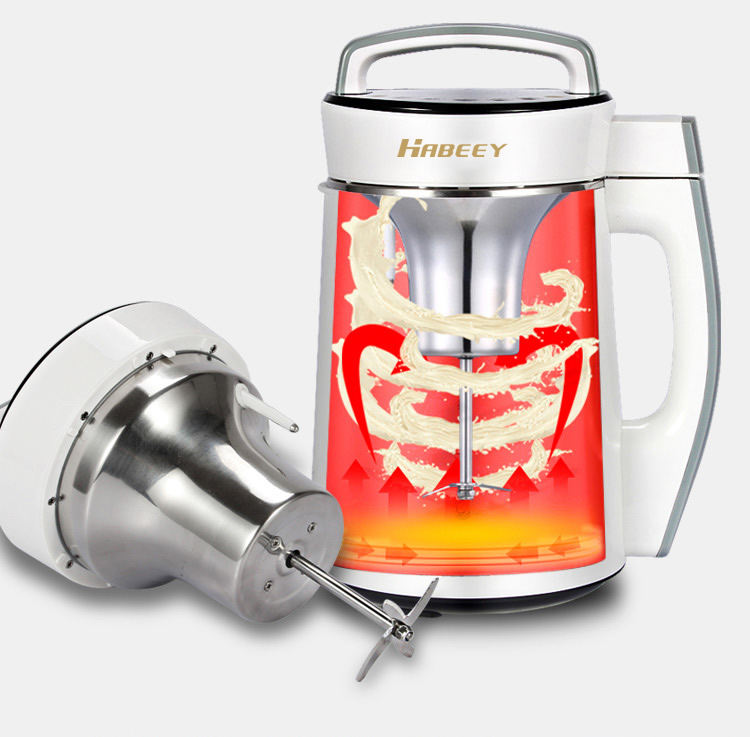 Habeey nhà máy sữa đậu nành nhỏ thông minh đa chức năng tự động inox mini lúa gạo máy làm sữa hạt bosch