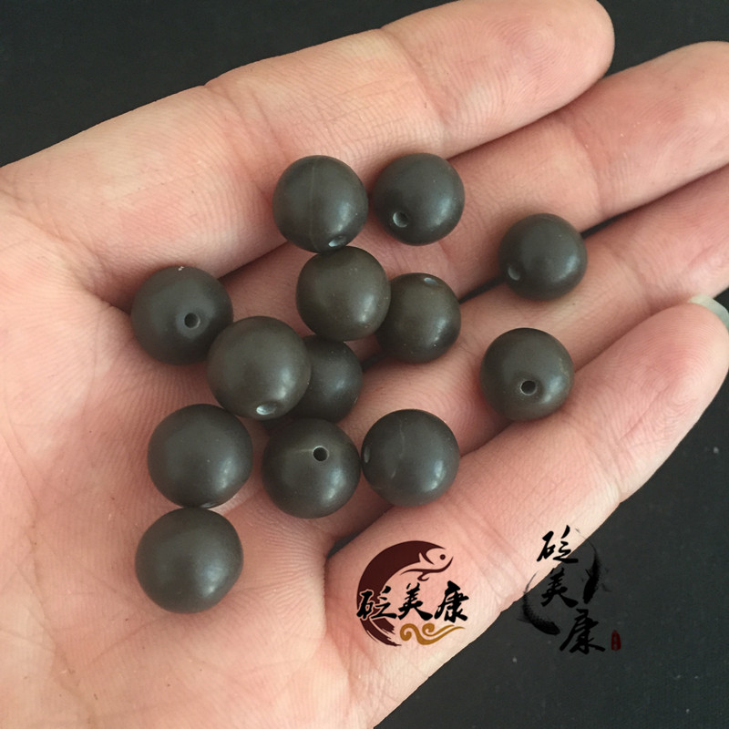 The Stone Needle's natural color Xuanhuang brown stone-needle scattering Pearl Surabaya Stone Stone Beads Hand Alchemy Necklace Beads