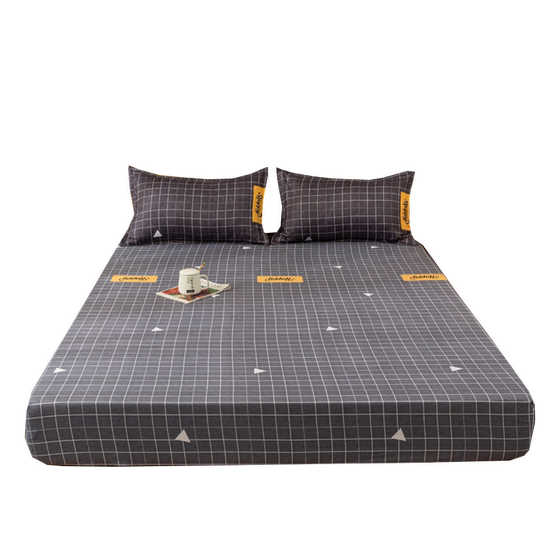 
Single piece bed cover bed cover children's mattress dust cover pure water washing cotton protective cover bed sheet full inclusive summer 2025