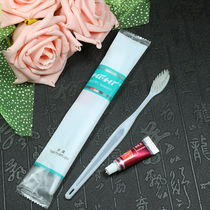 hihi series hotel supplies disposable tooth room toothbrush toothpaste two-in-one wash set
