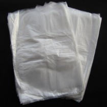 Hotel supplies White small garbage bag transparent hotel room disposable Inn special flat plastic thickened