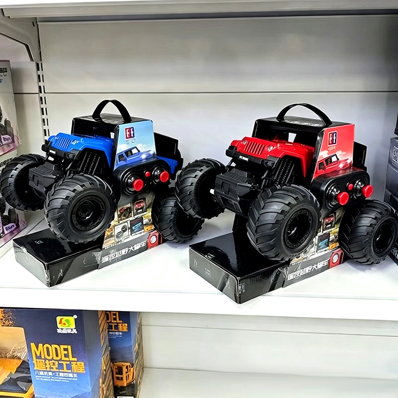 Large Scale Dual Eagle Genuine 1:14 Realistic Remote Control Off-Road Monster Truck Model Jeep Wrangler Shockproof and Crash-Resistant for Boys