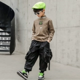 Флисовые штаны для мальчиков, зимние детские демисезонные джинсы с начесом, подходит для подростков, в корейском стиле, 2020