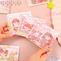 Cuckoo card hand tent sticker girl kids cute hand account sticker book sticker self adhesive PET waterproof mobile phone decoration