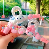 Кремовая заколка-крабик, акула, набор материалов, летний милый аксессуар для волос для друга, «сделай сам»