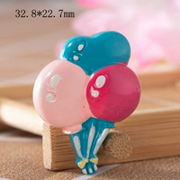 Синий воздушный шар