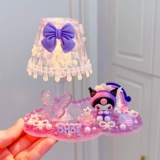 Кремовый детский ночник, набор материалов для принцессы ручной работы, барсетка, интеллектуальная игрушка, комплект, «сделай сам»