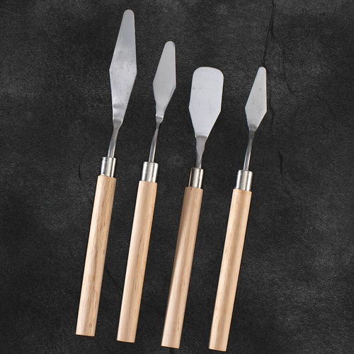 Художественный пигментированный кремовый чехол для телефона, лопата, скребок, DIY, поделки ручной работы