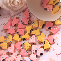 Ice cream cake simulation jam cream gel phone case handmade diy resin accessories material package