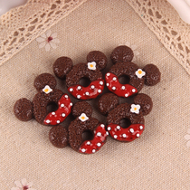 Super classic Mickey Minnie doll head biscuit diy cartoon resin accessories mobile phone beauty pendant material