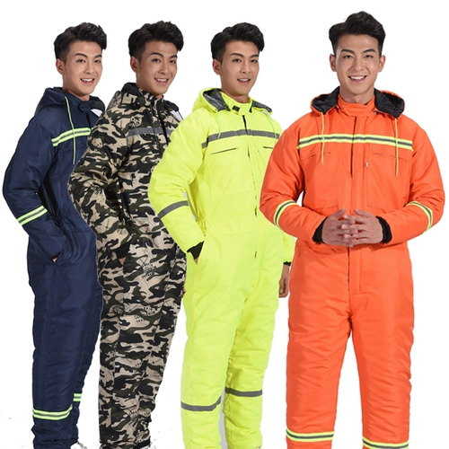 Удерживающий тепло комплект для работы, рабочая одежда, большой размер