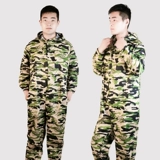 Камуфляжный дышащий тонкий комплект для работы, рабочая одежда