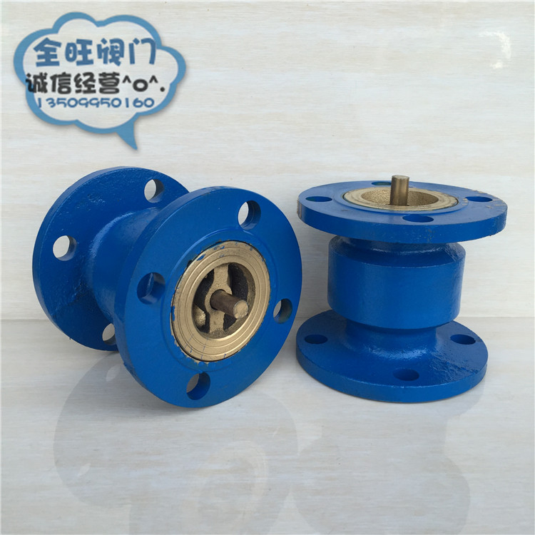 HC 41X - 16 ball ink extinction check valve one - way valve flange check valve vertical check valve