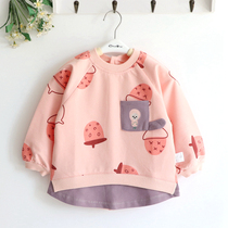 Delicious pine cones cotton children boys and girls autumn and winter cotton knitted waterproof coat baby sweaters