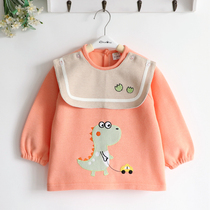 Dinosaur knitted cotton children boys and girls autumn and winter cotton soft waterproof coat baby sweater