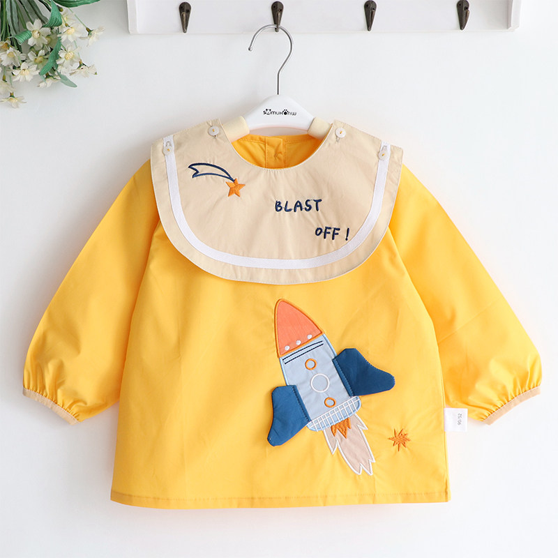 Rockets boys and children spring and autumn cotton waterproof clothes eating clothes backdressed and removable