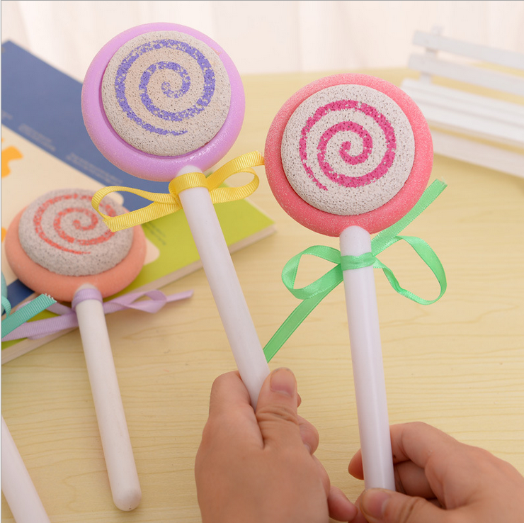 时尚搓脚板去死皮工具 棒棒糖去角质老茧磨脚石