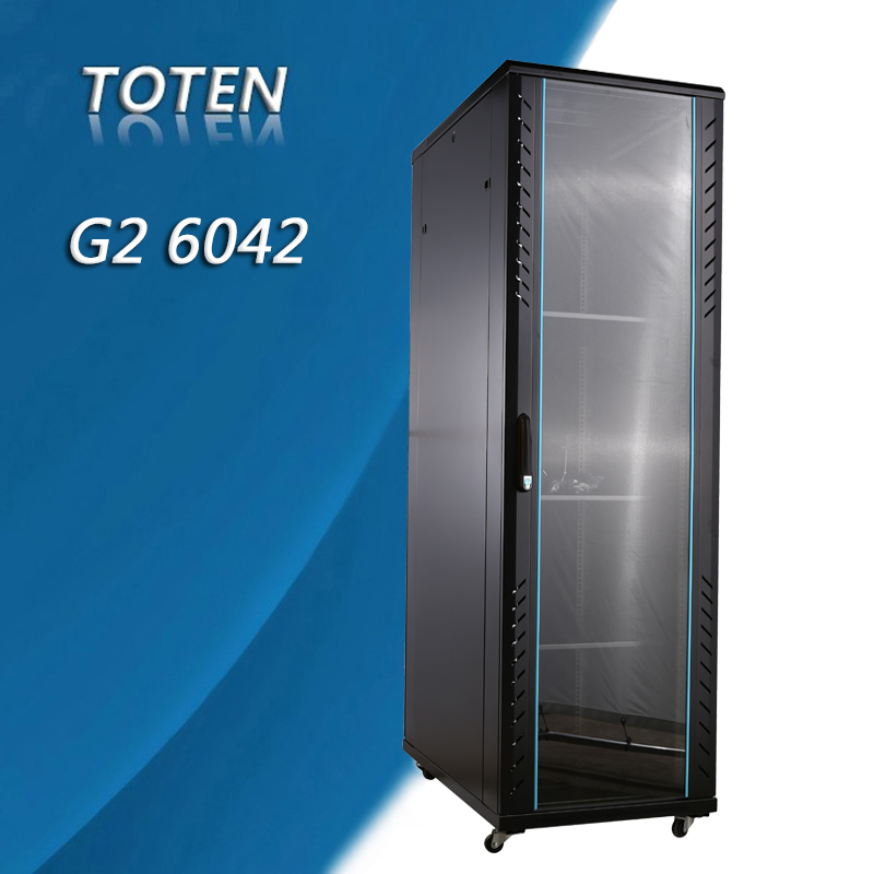 G2 6042 (TOTEN) Totem Cabinet 2 m 42u luxury network server cabinet multimedia equipment cabinet