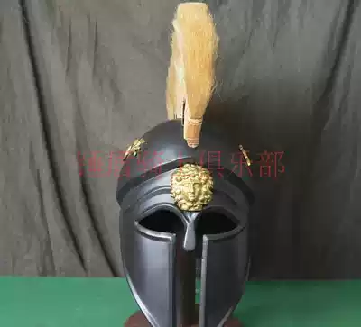 Corinthian helmet metal protective gear handicraft