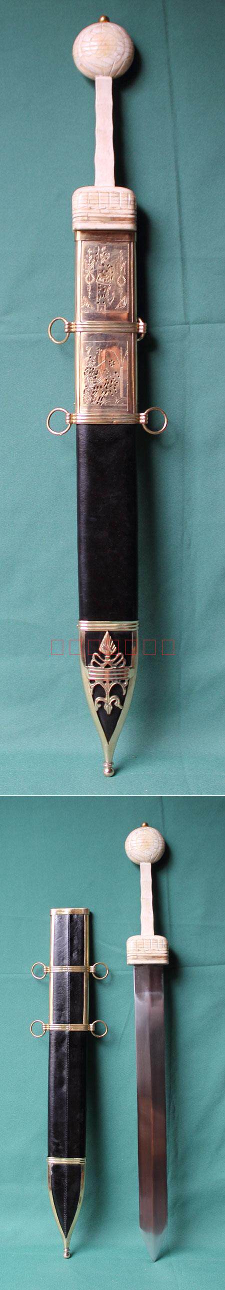 The History of Bombay Roman Short Sword Metal Products repeats Handicrafts HR