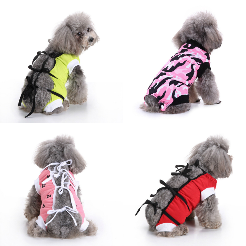 Pet surgery clothes male dog recovery clothes puppy cat bitch sterilization clothes weaning clothes injury care clothes