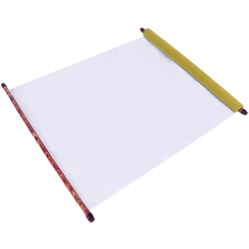 Blank water Write a cloth calligraphy beginners practice speed-able character thickened imitation Xuan paper 1 4 m water Write a fur pen Words