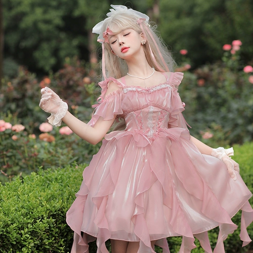 Оригинальный корсет, платье, стиль Лолита, Lolita Jsk