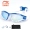 Kính râm Li Ning khung lớn mạ phim HD chống nước kính chống sương mù bơi kính cận thị unisex - Goggles