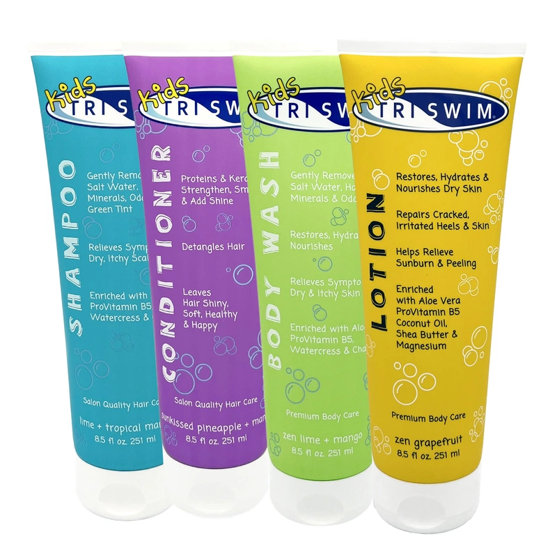 American Original Triswim Kidsren's Natural Swimming Protection Shampoo, Hair Care and Shower, Tear-Free, Gentle Chlorine Removal and Salt Removal American Original Triswim Kidsren's Natural Swimming Protection Shampoo, Hair Care and Shower, Tear-Free, Gentle Chlorine Removal and Salt Removal