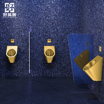 304 stainless steel urinal wall-mounted mens standing toilet bar KTV wall-mounted urinal sensor urinal