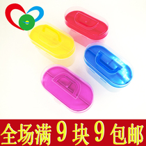 Delicate portable containing box debris needle wire box bag multifunction transparent suitcases students fine art class Pepperbox