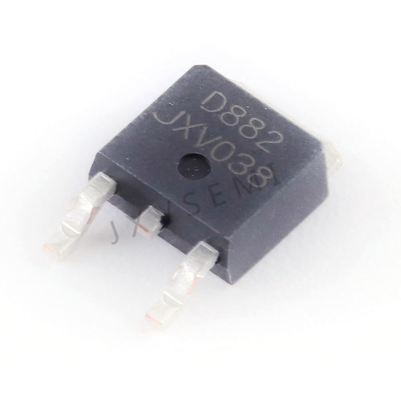D882 TO-252 3A 40V large chip NPN transistor patch switch transistor quality assurance