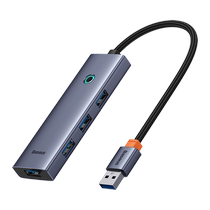 Baseus usb extender plug multi-port typec expansion dock set splitter extension converter hub3 0 with power supply external adapter u disk notebook desktop computer ipad keyboard and mouse hard drive