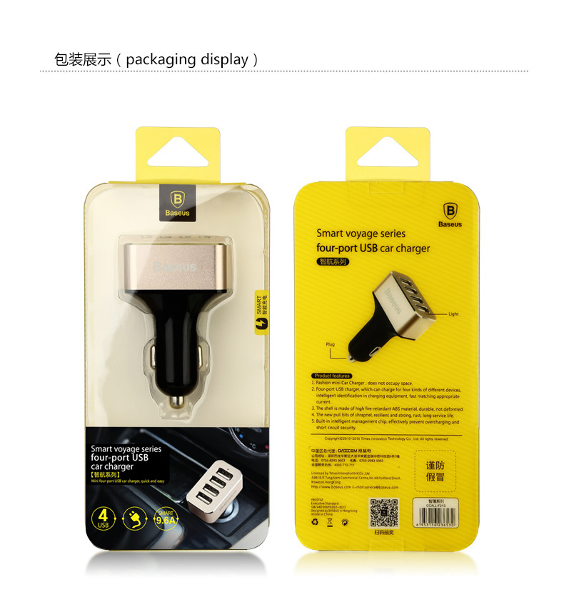 chargeur BASEUS 2.4A, 2A - Ref 1299446 Image 74