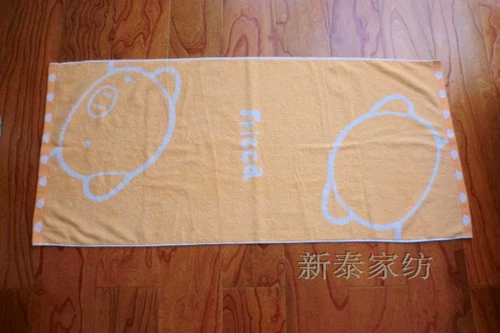 Экспортный ежедневный заказ, мягкое и удобное детское банное полотенце ярких цветов из чистого хлопка с героями мультфильмов, банное полотенце может использоваться взрослыми и женщинами.