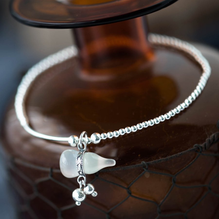 Bracelet de cheville Femme en Argenterie - Ref 3103921 Image 1