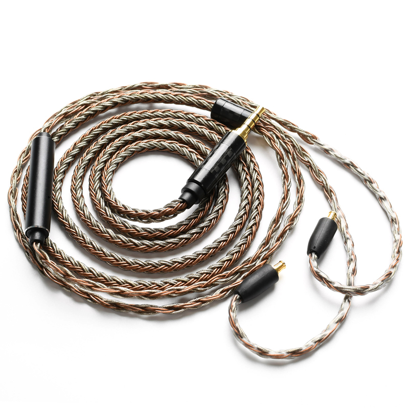 Suitable for Audio-Technica Ls50Is E70 Ls200 300 E40 with Microphone and In-Line Control A2Dc Headphone Upgrade Cable