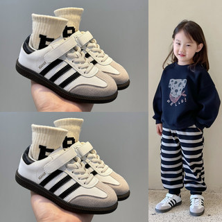 Korean Uamtor Children's Moral Training Shoes, Spring and Autumn Models, Boys' Soft-Soled Breathable White Shoes, Girls' Versatile Casual Shoes