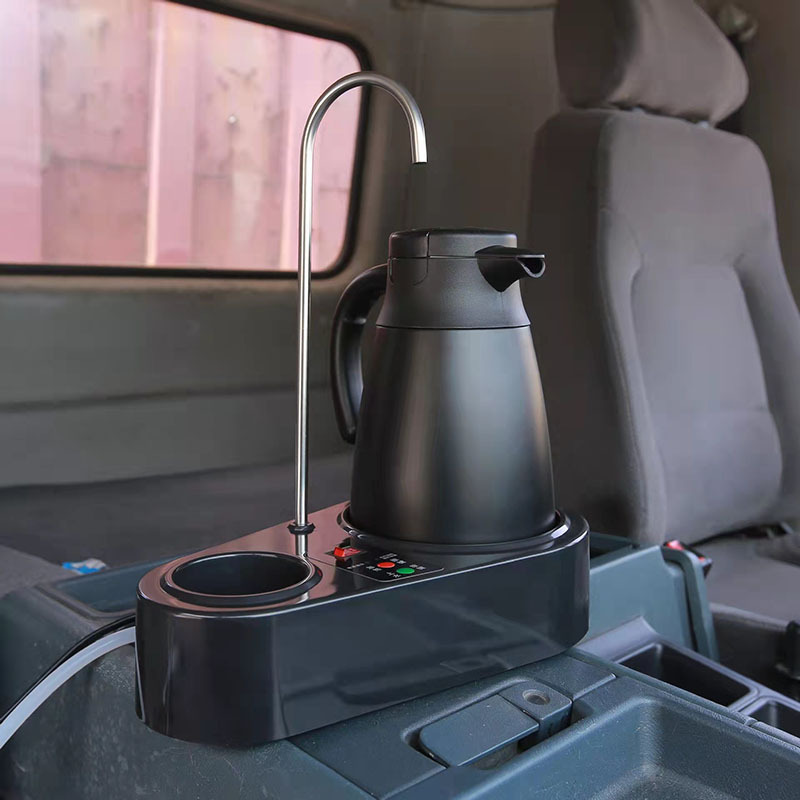Large-Capacity Automatic Electric Water Kettle 24V Truck Button Water Dispenser Car Electric Water Boiling