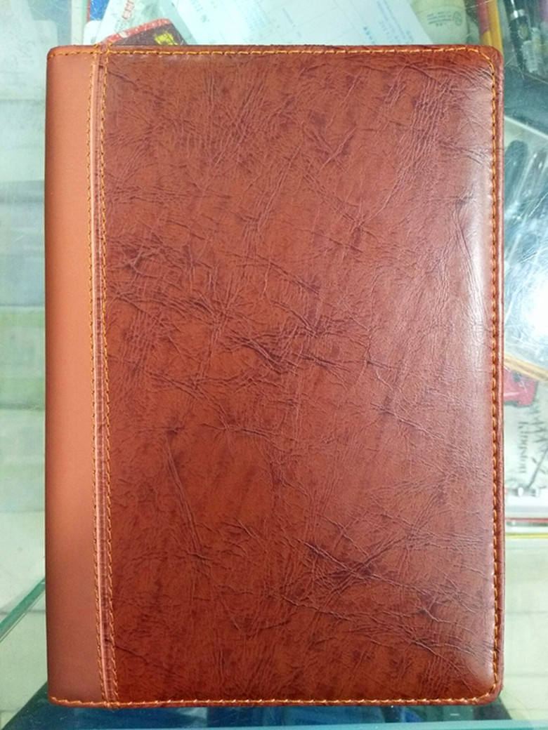 A5 Simple Business Click Notebook Leather Surface Diary Large B5 Office Notepad Customized LOGO