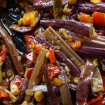 Hunan Yongzhou specialty mountain fern chili sauce under the meal handmade homemade spicy chopped pepper sauce 190g 2 bottles