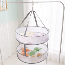 Drying basket Sweater drying underwear washing household clothes Tile double layer drying sweater