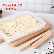 Handmade nougat công cụ cắt đặt DIY nougat khuôn chống dính món nướng nhà bông tuyết