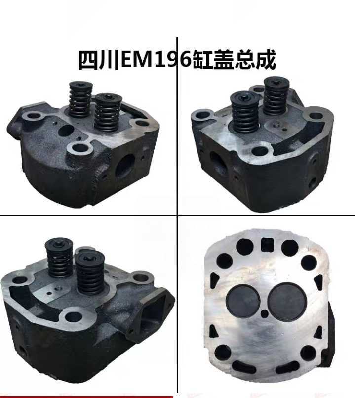 Sichuan Emei EMZ196 straight spray cylinder head assembly single-cylinder diesel engine accessories Red Cloud