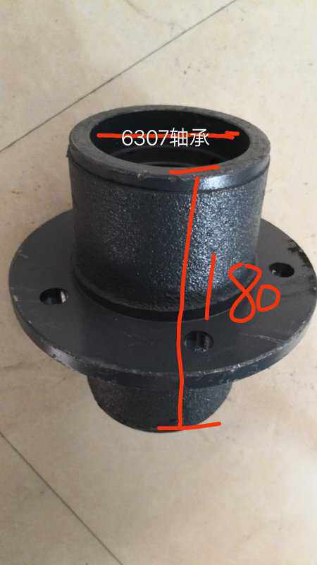 Fukuda Five Star Agricultural Three-wheeled Diesel Vehicles Front Axle Head Hub Flange Head 6307 Bearings Original Plant