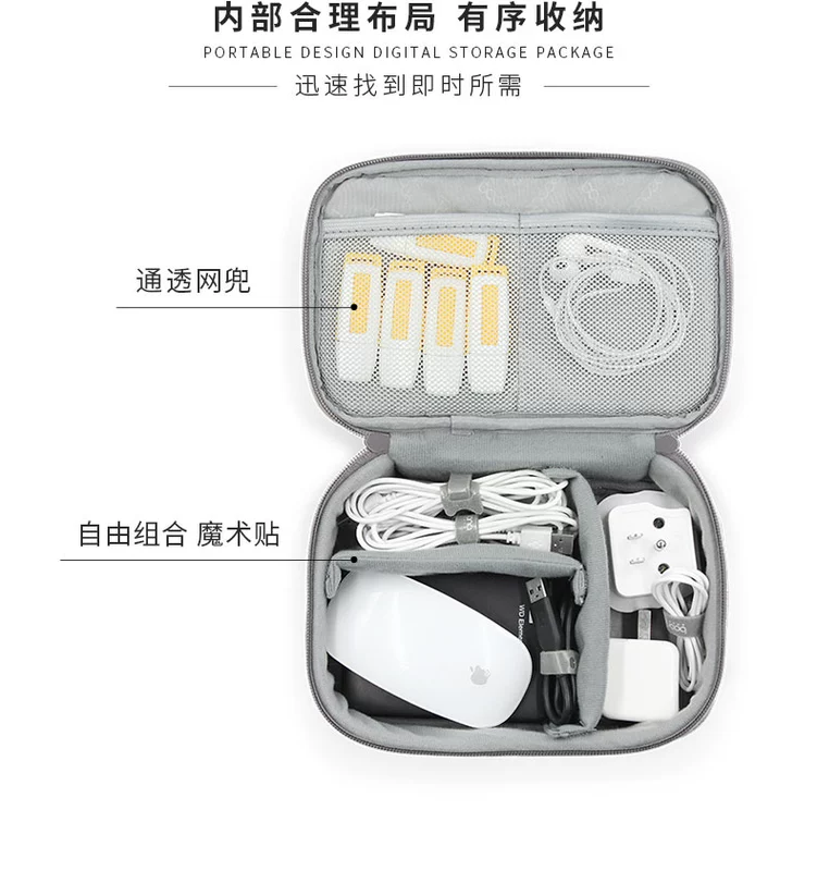 Portable Storage Digital túi gói hài lòng gói hộp dòng dữ liệu tai nhà có sức chứa đĩa cứng có gói mang theo gói - Lưu trữ cho sản phẩm kỹ thuật số