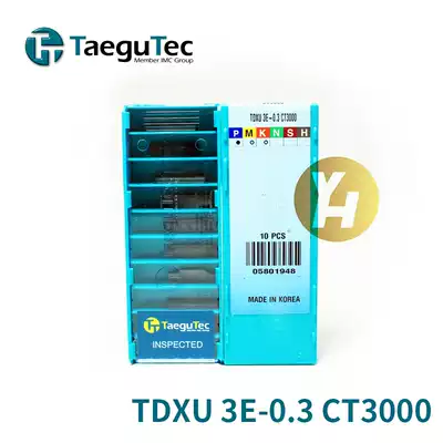 te gu ke groove insert tdxu 2E 5E 6E 8E 3E-0 3 4E-0 4 0 8 TT7505 TT5100