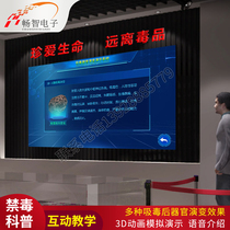 Anti-drug Drug Use Organ Evolution Software Drug Cognitive Learning System Education Microclassroom Propaganda Puffan Exhibition Hall