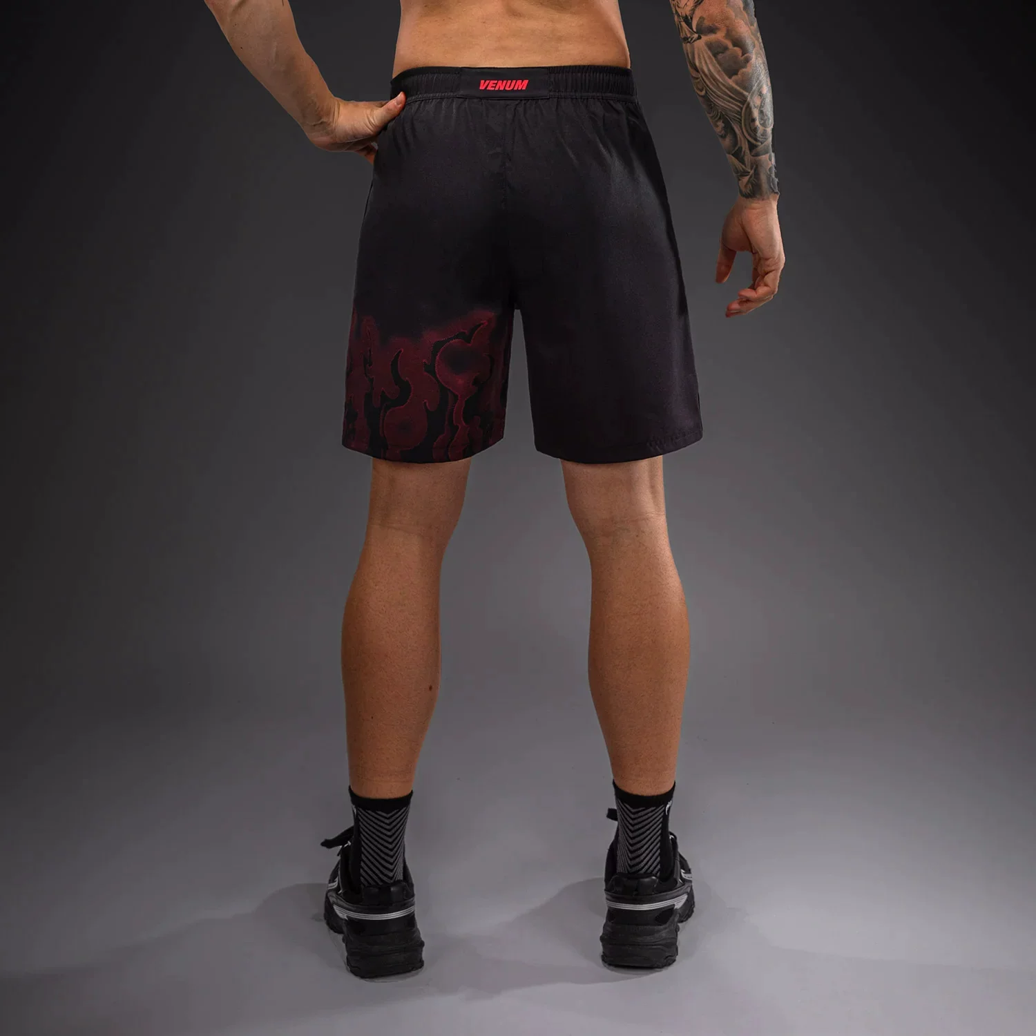 Шорты для боя по кикбоксингу Venum Specter Venom Muay Thai Sanda, тренировочные, быстросохнущие, боксёрские