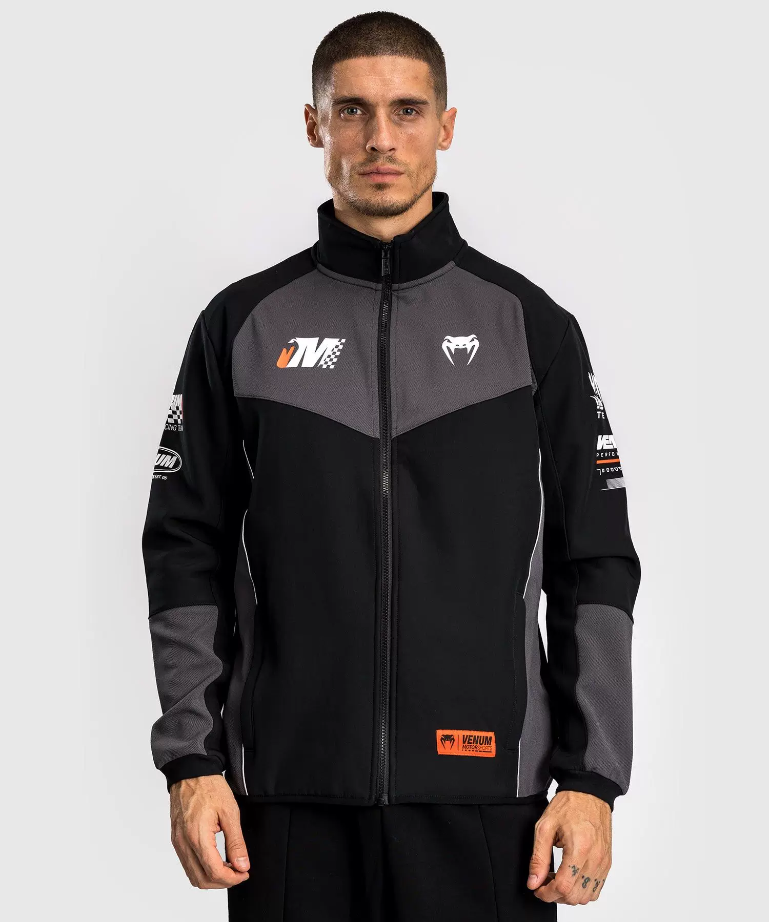 Спортивный кардиган VENUM с капюшоном, длинный рукав, спортивный костюм